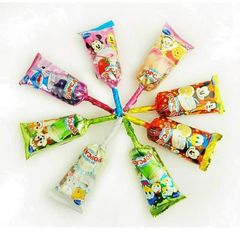 Kẹo Mút Popcan Disney Nhật Hình Mickey Siêu Đáng Yêu - Hương Vị Soda Nho, Cola, Chanh - Ngọt Ngào Không Sâu Răng