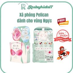 Xà Phòng Pelican Làm Hồng Nhũ Hoa Nhật Bản 70g - Sạch Mụn, Trắng Da, Dưỡng Ẩm Từ Thiên Nhiên, Chăm Sóc Vùng Ngực Tốt Nhất
