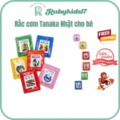 Rắc Cơm Tanaka Nhật Bản Cho Bé - Gói Nhỏ Nhiều Vị Ngẫu Nhiên, Thực Phẩm An Toàn, Dinh Dưỡng Hàng Ngày