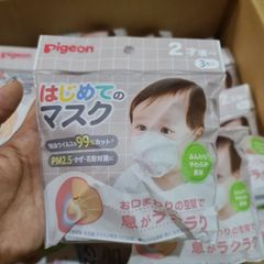 Khẩu Trang Gấu Pigeon Nội Địa Nhật Bản, Bịch 3 Cái – Bảo Vệ An Toàn Cho Mẹ Và Bé, Hàng Chất Lượng Cao