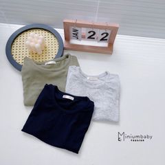 [MINIUMBABY] Bộ Đồ Thun Tăm Sát Nách Siêu Mềm Mịn Co Dãn Cho Bé Ngày Hè Năng Động