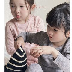 Bộ Quần Áo Dài Tay Len Tăm Smile Cao Cấp Hàn Quốc cho Bé - Thời Trang Mùa Thu Đông 2024, Size 90-130