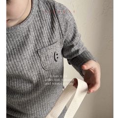 Bộ Quần Áo Dài Tay Len Tăm Smile Cao Cấp Hàn Quốc cho Bé - Thời Trang Mùa Thu Đông 2024, Size 90-130