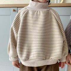 Áo Bomber Cổ Cao Lót Nỉ Cho Bé - Siêu Dễ Thương, Giữ Nhiệt Ấm Áp, Phong Cách Hàn Quốc Cho Trẻ Em 1-7 Tuổi