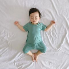 [Xả] Bộ Quần Áo Tay Cộc Quần Lửng Thun Lạnh Cạp Cao Che Bụng Nằm Điều Hoà Hàng QUẢNG CHÂU Mùa Hè Mới