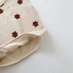 [2023] Đồ Bộ Sát Nách Cotton Tổ Ong Thoáng Mát Cho Bé Trai, Bé Gái