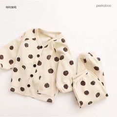 [PEEKABOO] Bộ Dài Tay Chấm Bi Thu Đông Cho Bé Mới Nhất 2021