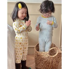 Bộ Quần Áo Thu Đông Cho Bé Hoạ Tiết Động Vật Xinh Xắn - Chất Cotton Mềm Mại, Size 1-6 Tuổi