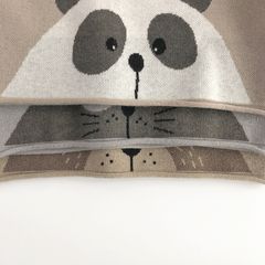[MTinyQueen] Áo Len Hoạt Hình Chui Đầu Hình Gấu, Mèo, Gấu Trúc Cho Bé Trai Bé Gái Từ 1-7 tuổi, Hàng Quảng Châu Cao Cấp [