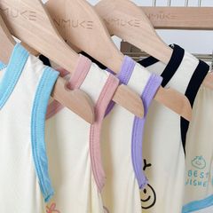 Bộ Đồ Bộ Cộc Tay Quần Lửng Thun Lạnh Cho Bé - Họa Tiết Ngộ Nghĩnh, Dáng Suông Thoải Mái, Chống Muỗi, Chất Cotton Mềm Mại