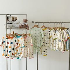 Bộ Đồ Ngủ Thông Hơi Dáng Lửng Hoạ Tiết Dễ Thương Cho Bé Trai Gái - Mẫu Mới Nhất Hè 2023 Từ ambbkids