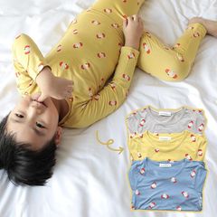 Bộ Quần Áo Dài Tay Thun Lạnh Hoạ Tiết Nhỏ Cho Bé MinkyMom - Chất Liệu Cotton Mềm Mại, An Toàn, Thoáng Mát, Đẹp Mắt