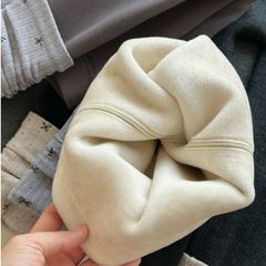 Quần Legging Nối Tất Dày Dặn Lót Lông Cừu Cho Bé Gái 1-8 Tuổi, Co Dãn Mềm Mại Mùa Thu Đông Phong Cách Hàn Quốc