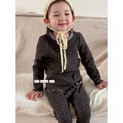 Bộ Đồ Ngủ Dài Tay Nhún Diềm Lót Nhung Dày Ấm Cho Bé Gái - Hoạ Tiết Phương Tây Sang Điệu Thời Trang Thu Đông 2024