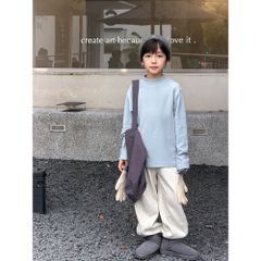 Áo Giữ Nhiệt Lót Lông Cổ Cao Ambb Kids 2025 Cho Bé Gái & Bé Trai - Phong Cách Năng Động Thu Đông, Size 90-150