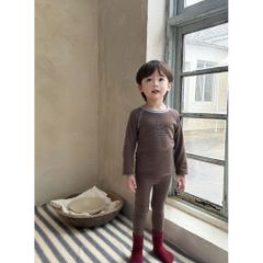 Bộ Đồ Ngủ Dài Tay Cotton Cho Bé Trai - Thiết Kế Dễ Thương, Mềm Mại, Giữ Ấm Cho Bé Mùa Thu Đông 2025