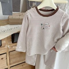 Bộ Đồ Ngủ Dài Tay Cho Bé Trai & Bé Gái - Chất Cotton Mềm Mại, Họa Tiết Dễ Thương - Thời Trang Thu Đông 2025
