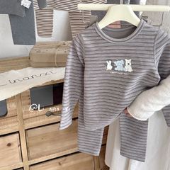 Bộ Đồ Ngủ Dài Tay Cho Bé Trai & Bé Gái - Chất Cotton Mềm Mại, Họa Tiết Dễ Thương - Thời Trang Thu Đông 2025