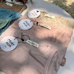 Bộ Ba Lỗ Thun Lạnh Cotton Mềm Mịn Cho Bé Trai/Gái - Thoáng Mát Mùa Hè 2025, Thương Hiệu Minkymom Quảng Châu