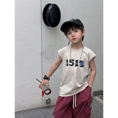 Áo Thun Sát Nách In Hình Các Hành Tinh Basic Hàn Quốc Cho Bé Trai - Dáng Rộng Cotton Năng Động AMBB 1510