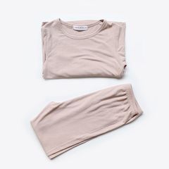 Bộ Dài Tay Thun Tăm Cạp Chun Minky Mom Siêu Mềm Mại Cho Trẻ Em - Chất Co Dãn, Thoáng Mát, Phù Hợp Mùa Đông
