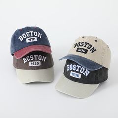 [Hè 2024] Mũ Bóng Chày Thêu Chữ BOSTON Bé Trai Chống Nắng Thoáng Khí Mùa Hè 3-8 Tuổi
