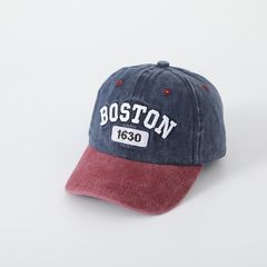 [Hè 2024] Mũ Bóng Chày Thêu Chữ BOSTON Bé Trai Chống Nắng Thoáng Khí Mùa Hè 3-8 Tuổi