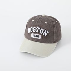 [Hè 2024] Mũ Bóng Chày Thêu Chữ BOSTON Bé Trai Chống Nắng Thoáng Khí Mùa Hè 3-8 Tuổi