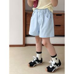 Quần Short Nơ Sau Cho Bé Gái - Thời Trang Hè Xinh Xắn, Chất Liệu Mềm Mại, Phù Hợp 3-10 Tuổi, Mix Đồ Dễ Dàng