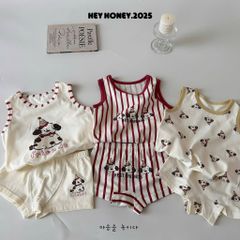 Bộ Đồ Lót Dễ Thương Cho Bé Trai - Cotton Mềm Mại An Toàn - Áo Ba Lỗ & Quần Short Đáng Yêu 2-7 Tuổi từ HeyHoney.