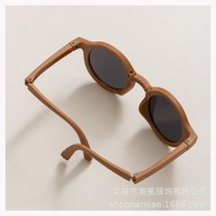 Kính Râm Cho Trẻ Em Chống Tia UV - Kính Mát Gấp Gọn Hàn Quốc Kèm Túi Đựng Tiện Lợi Cho Bé Trai, Bé Gái 1-6 Tuổi