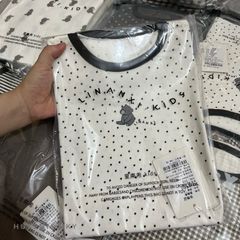 Bộ Đồ Cộc Tay Quần Dài Chống Muỗi Cho Bé - Cotton Mát Mẻ Họa Tiết Dễ Thương, Thời Trang Hè 2025, Phù Hợp Với Bé Trai & Bé Gái