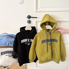 Áo Hoodi Có Mũ Thu Đông Ambb Kids Cho Bé Trai Bé Gái - Áo Khoác Rộng Phong Cách Năng Động, Chất Liệu Thun Co Giãn 4 Chiều