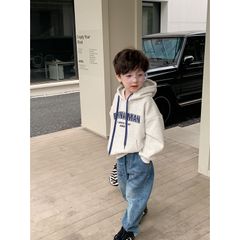 Áo Hoodi Có Mũ Thu Đông Ambb Kids Cho Bé Trai Bé Gái - Áo Khoác Rộng Phong Cách Năng Động, Chất Liệu Thun Co Giãn 4 Chiều