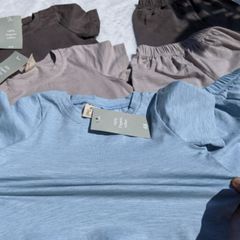 [Thanh lý] BỘ COTTON HM VẢI XƯỢC 4 CHIỀU XUẤT DƯ CHO BÉ