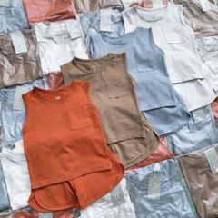 [Thanh lý] BỘ COTTON HM VẢI XƯỢC 4 CHIỀU XUẤT DƯ CHO BÉ