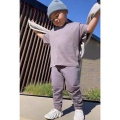 Bộ Cộc Tay Quần Dài Cotton Co Dãn Thoáng Mát Cho Bé Trai/Gái - Thời Trang Trẻ Em #KIDSTALES