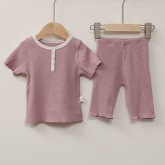 Bộ Cộc Thun Gân Dove LimeBlue Cao Cấp Cho Bé 6-19kg - Thời Trang Xuân Hè 2022, Siêu Đẹp và Thoáng Mát
