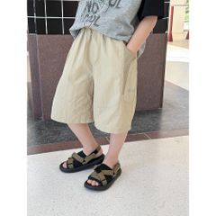 Quần Short Đá Bóng Đa Năng Phối Lưới Cotton Mùa Hè Cho Bé - Thoải Mái, Mỏng Mát, Phong Cách Hàn Quốc 1-8 Tuổi