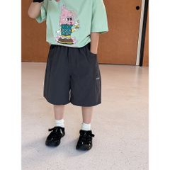 Quần Short Đá Bóng Đa Năng Phối Lưới Cotton Mùa Hè Cho Bé - Thoải Mái, Mỏng Mát, Phong Cách Hàn Quốc 1-8 Tuổi