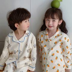 Bộ Pijama Dài Tay Cotton Cao Cấp Cho Bé Trai Bé Gái - Hoạ Tiết Dễ Thương Xuất Hàn 2025 - Thời Trang Trẻ Em Ấm Áp