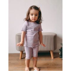 [2024] Bộ Cộc Gân Peekaboo Quần Ôm Body Đùi Siêu Yêu Phong Cách Hàn Quốc Cho Bé Bảng Màu Pastel Siêu Ngọt Mới Hè 2023
