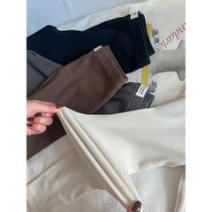 Quần Legging Thun Tăm Co Dãn Mềm Mại Cho Bé Gái 1-8 Tuổi - Thời Trang Thu Đông Hàn Quốc Ambbkids