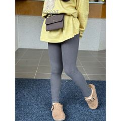 Quần Legging Thun Tăm Co Dãn Mềm Mại Cho Bé Gái 1-8 Tuổi - Thời Trang Thu Đông Hàn Quốc Ambbkids