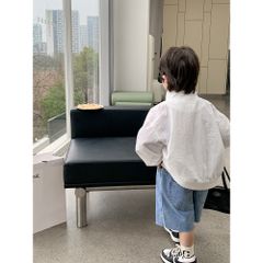 Áo Khoác Chống Nắng Thoáng Khí Ambbkids 2023 - Thiết Kế Phong Cách Cho Bé Trai, Bé Gái Với Thêu Chữ SUN - Bảo Vệ Trong Ngày Hè Nắng Ọi Bức