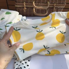 Bộ Quần Áo Cộc Tay 100% Cotton Mềm Mại Cho Bé Trai Bé Gái - Thời Trang Mùa Hè 2023 Họa Tiết Độc Đáo, Thoáng Mát
