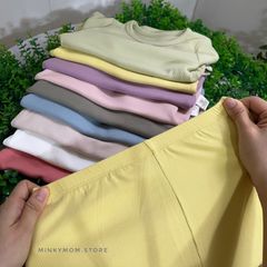 Bộ Cộc Thun Tăm PEEKABOO Cao Cấp - Thời Trang Trẻ Em Siêu Mềm Mại, Nhiều Màu Sắc, Thoải Mái Giặt Máy
