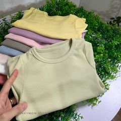 Bộ Cộc Thun Tăm PEEKABOO Cao Cấp - Thời Trang Trẻ Em Siêu Mềm Mại, Nhiều Màu Sắc, Thoải Mái Giặt Máy