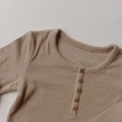[PEEKABOO] BỘ ĐỒ DÀI TAY LEN TĂM SIÊU MỀM MỊN THOÁNG MÁT HÀNG QUẢNG CHÂU CAO CẤP