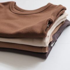 [PEEKABOO] Bộ Dài Tay Trơn Thun Tăm PeeKaBoo Quảng Châu Cao Cấp